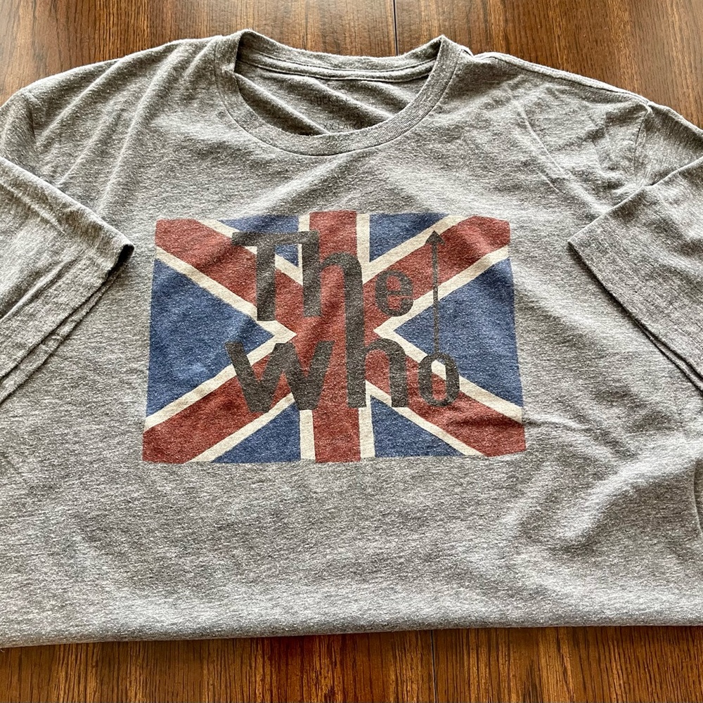 Men’s gray XXL The Who short sleeve t-shirt. - Picture 2 of 3